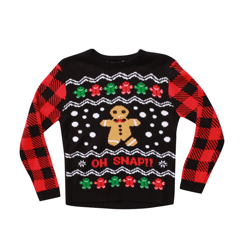 #followme Ugly Christmas Sweaters for Boys 68702-355-8 - Image 1